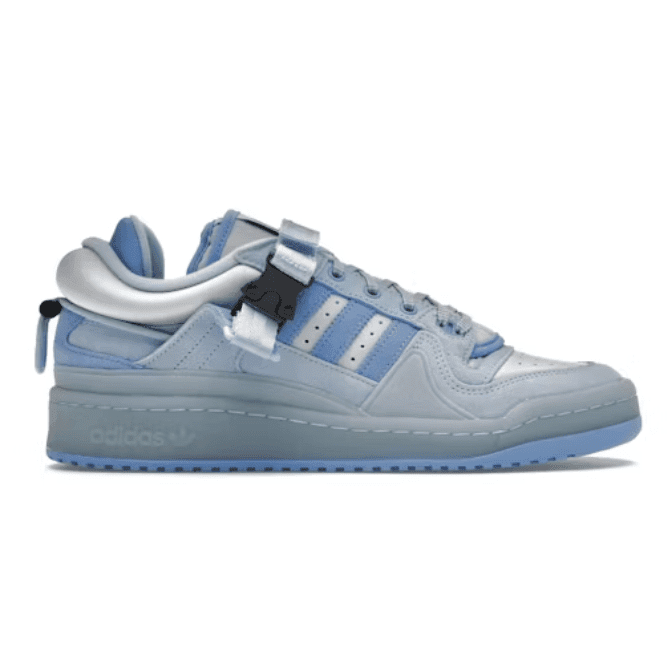 Adidas Forum Buckle Low x Bad Bunny Blue Tint LaceThem