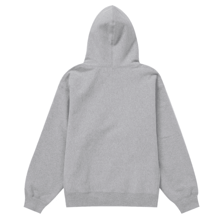 Supreme Box Logo Heather Grey Hooded Sweatshirt Sweatshirt FW24 LaceThem