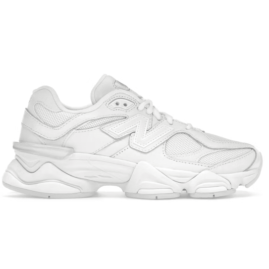 New Balance 9060 Triple White LaceThem
